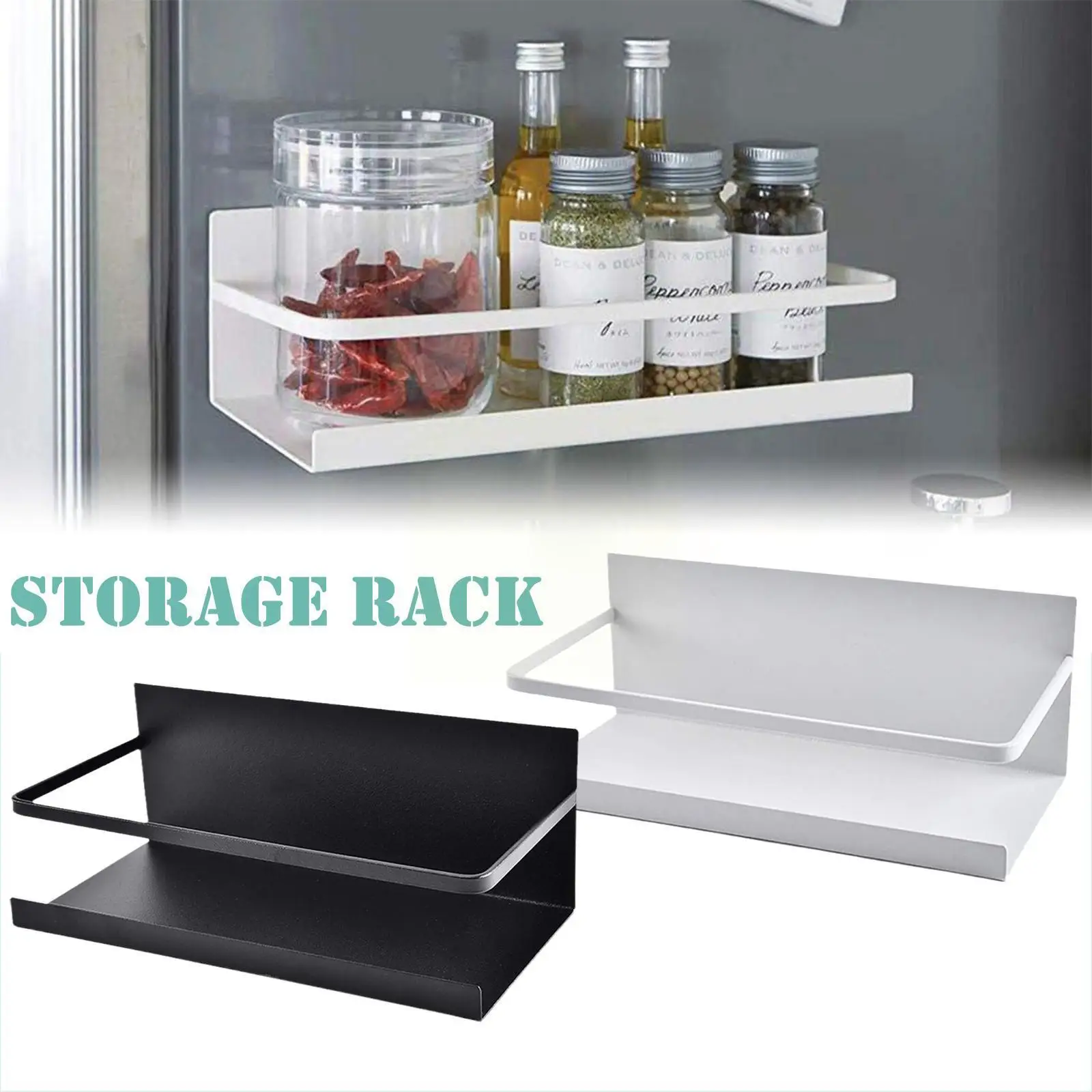 Fashion Durable Refrigerator Magnet Storage Rack Holder Duty Punch-Free Magnetic Kitchen Storage Heavy Shelf Hanger T0M5
Fashion Durable Refrigerator Magnet Storage Rack Holder Duty Punch-Free Magnetic Kitchen Storage Heavy Shelf Hanger T0M5