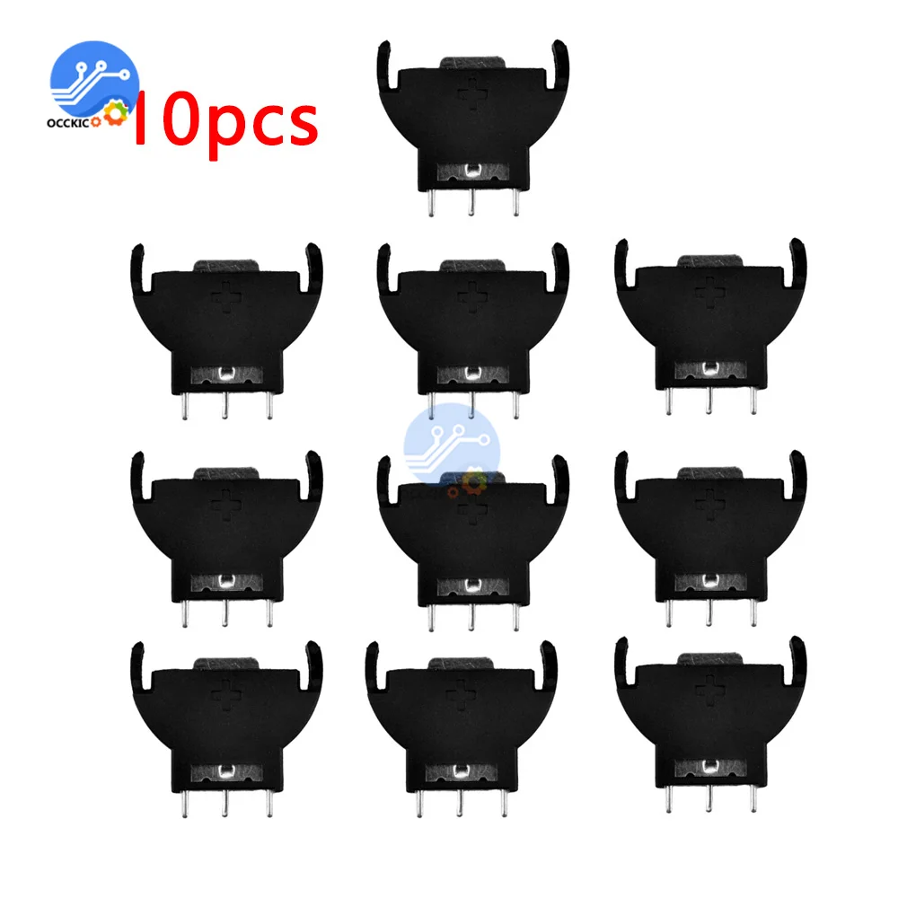 Wholesale 1x 5x 10x CR2032 CR2025 Half-Round lithium Button Cell Coin Battery box Holder Case CR 2032 2025 batteries holder Sock
Wholesale 1x 5x 10x CR2032 CR2025 Half-Round lithium Button Cell Coin Battery box Holder Case CR 2032 2025 batteries holder Sock