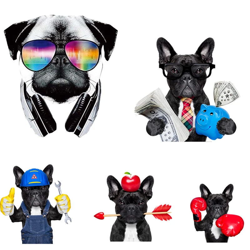 Cartoon Dogs Heat Transfer Stickers Iron-on Transfers for Clothing on Engineering Sports Dog for T-shirt Jeans Patch Decor Gift
Cartoon Dogs Heat Transfer Stickers Iron-on Transfers for Clothing on Engineering Sports Dog for T-shirt Jeans Patch Decor Gift