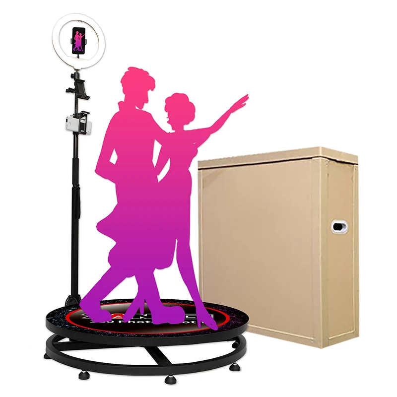 100cm 360 Photo Booth Rotating Machine Automatic Remote Control Slow Fast Spin Booth with Free Logo Customization for Events
100cm 360 Photo Booth Rotating Machine Automatic Remote Control Slow Fast Spin Booth with Free Logo Customization for Events