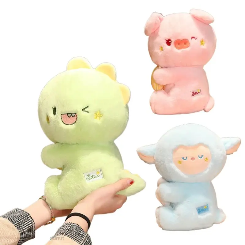 30/35cm Fluffy Kawaii Animal Plushie Peluche Stuffed Pull Thread Pink Pig Blue Sheep Dinosaur White Rabbit Sitting Doll Gift
30/35cm Fluffy Kawaii Animal Plushie Peluche Stuffed Pull Thread Pink Pig Blue Sheep Dinosaur White Rabbit Sitting Doll Gift