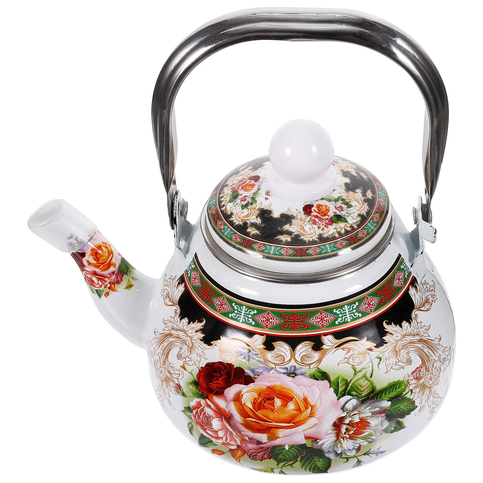Tea Pot Loose Kungfu Teapot Enamel Kettle Kitchen Serving Stove Top Water Vintage Enameled
Tea Pot Loose Kungfu Teapot Enamel Kettle Kitchen Serving Stove Top Water Vintage Enameled