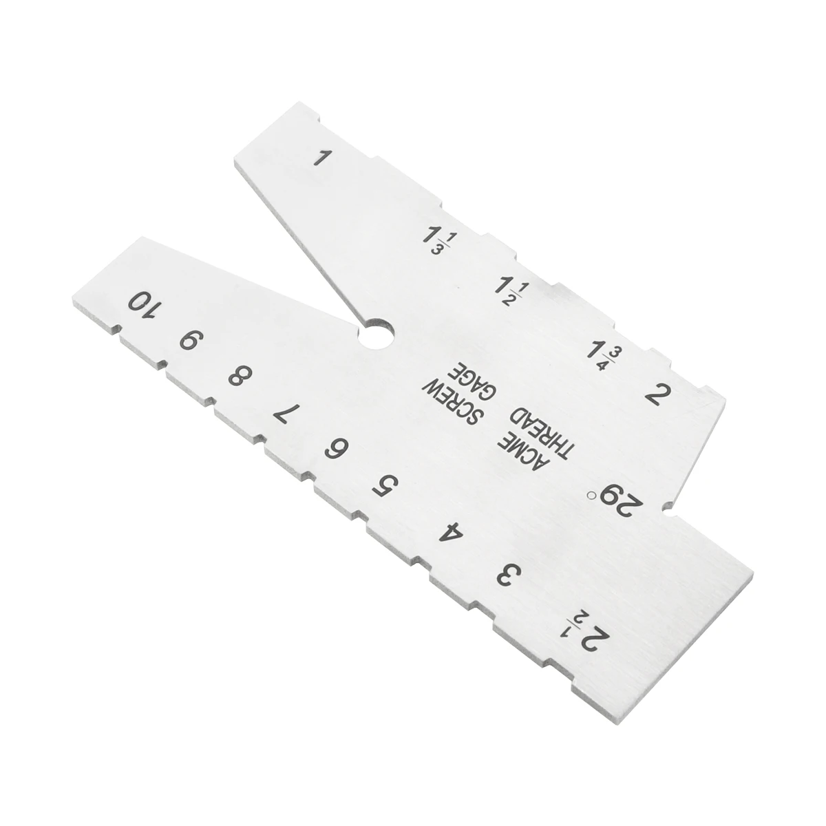 Acme Screw Thread Gage Angle Gauge Template 29° Thread Gauge Screw Angle Template Gage Inspection Tool Stainless Steel
Acme Screw Thread Gage Angle Gauge Template 29° Thread Gauge Screw Angle Template Gage Inspection Tool Stainless Steel