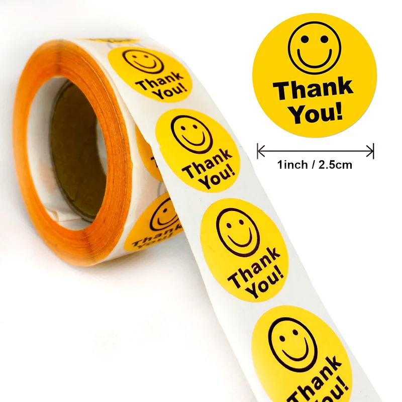 The factory directly supplies 500PCS/roll of cross-border Amazon fluorescent smiling face stickers decorated sticker labels
The factory directly supplies 500PCS/roll of cross-border Amazon fluorescent smiling face stickers decorated sticker labels