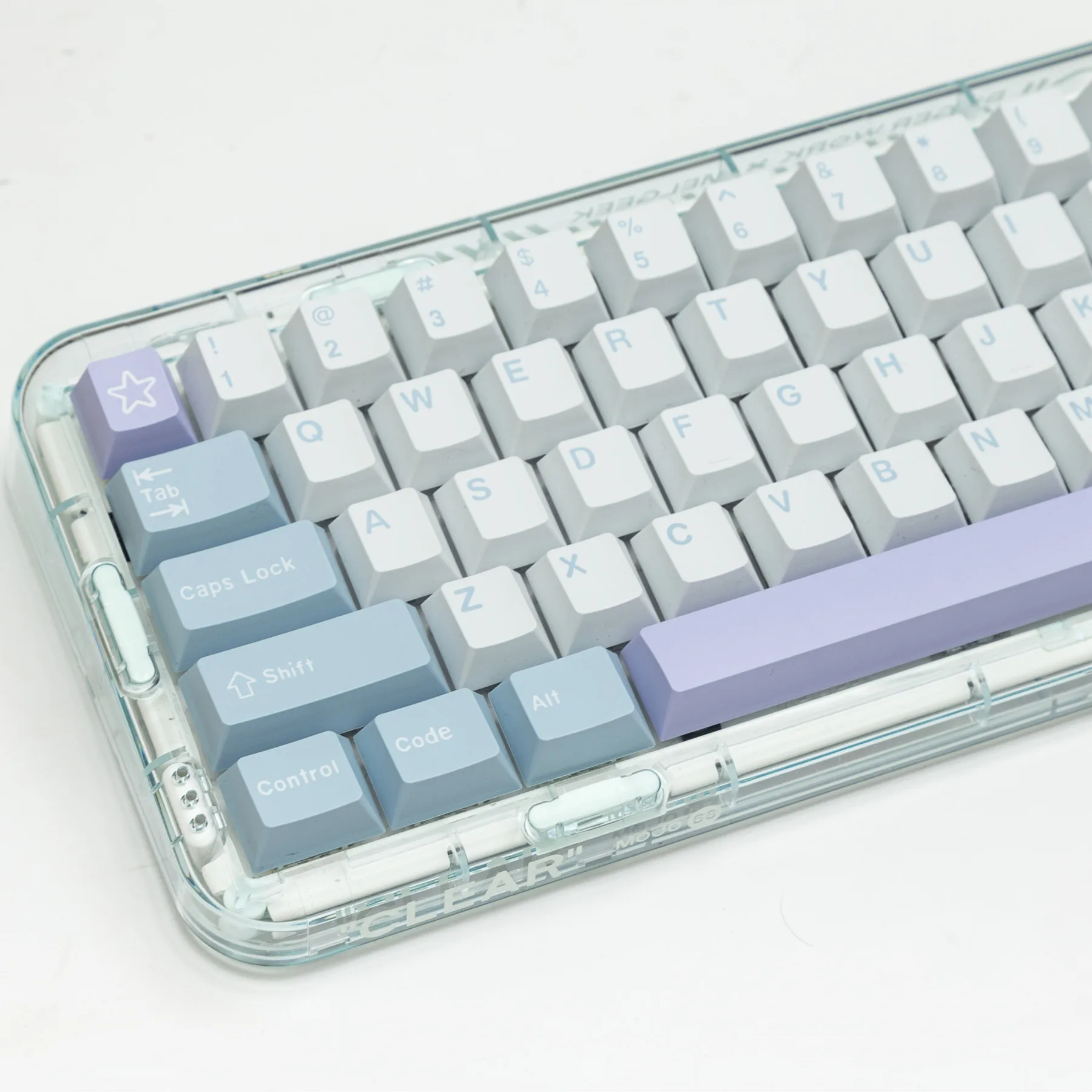 GMK Mirage 173-key PBT keycaps Double Shot Process boxed keycaps mechanical keyboard MX switches fit 61/64/68/87/96 layout
GMK Mirage 173-key PBT keycaps Double Shot Process boxed keycaps mechanical keyboard MX switches fit 61/64/68/87/96 layout