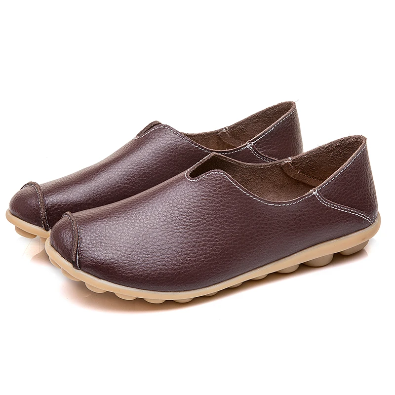 New Genuine Leather Casual Shoes Solid Color Women Platform Shoes Outdoor Comfy Mother Footwear Party Anti-Slip Fashion
New Genuine Leather Casual Shoes Solid Color Women Platform Shoes Outdoor Comfy Mother Footwear Party Anti-Slip Fashion