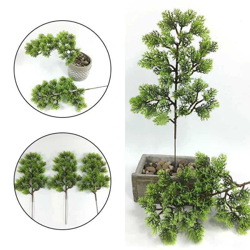 Artificial Big Pine Green Branch Simulation Leaves Plant Welcoming Pines Bonsai Accessories Home Office Decor Plants Fake Flower
Artificial Big Pine Green Branch Simulation Leaves Plant Welcoming Pines Bonsai Accessories Home Office Decor Plants Fake Flower