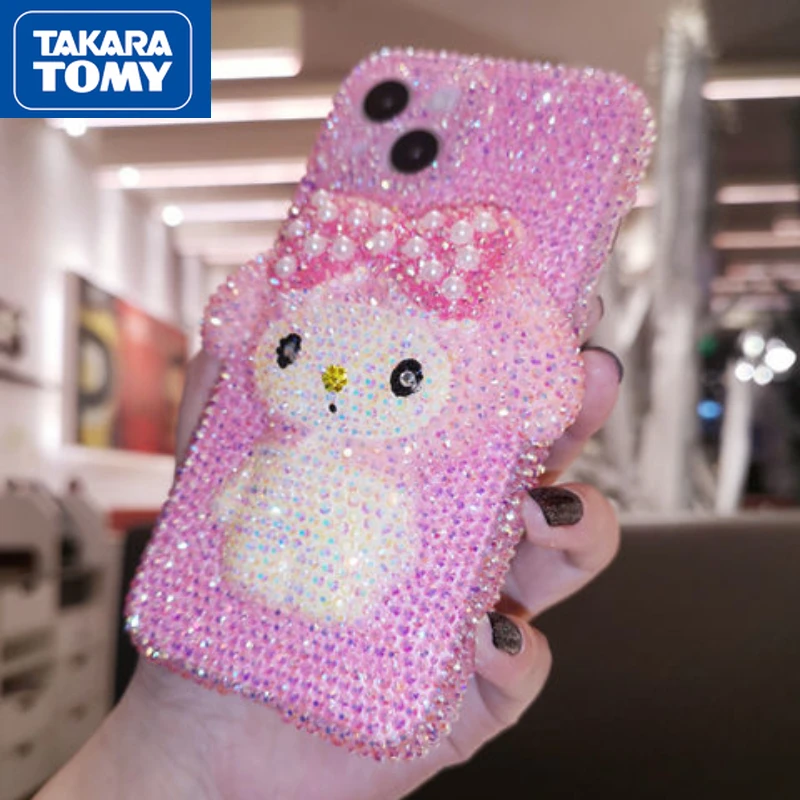 TAKARA TOMY Hello Kitty for Iphone13 13 Pro 13 Pro Max Rhinestone Cartoon Case for IPhone 12 12 ProMax Phone Accessories Cover
TAKARA TOMY Hello Kitty for Iphone13 13 Pro 13 Pro Max Rhinestone Cartoon Case for IPhone 12 12 ProMax Phone Accessories Cover