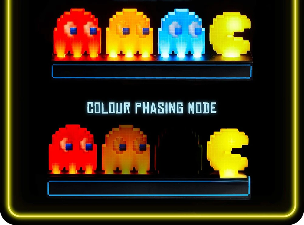 NEW Pac Man Game LED USB 3D Night Light Gaming Room Decor Desk Music Illusion Lamp Baby Sleeping Light Holiday Gifts
NEW Pac Man Game LED USB 3D Night Light Gaming Room Decor Desk Music Illusion Lamp Baby Sleeping Light Holiday Gifts
