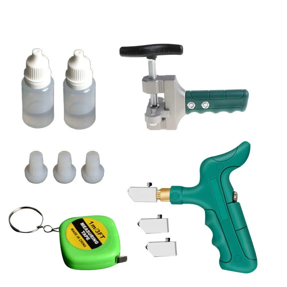 11PCS Glass Tile Opener Manual Scribing Delimitation Glass Tile Opener Multi-Function Cutter For Tile Glass Mirror Cutting Tools
11PCS Glass Tile Opener Manual Scribing Delimitation Glass Tile Opener Multi-Function Cutter For Tile Glass Mirror Cutting Tools