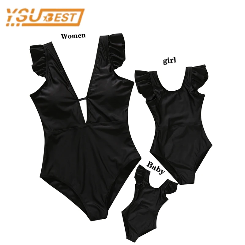 New 2022 Mommy and Daughter Clothes Clothing Pure Color Bikini Sandbeach Swimsuit Family Matching Outfits V-neck Swimwear
New 2022 Mommy and Daughter Clothes Clothing Pure Color Bikini Sandbeach Swimsuit Family Matching Outfits V-neck Swimwear