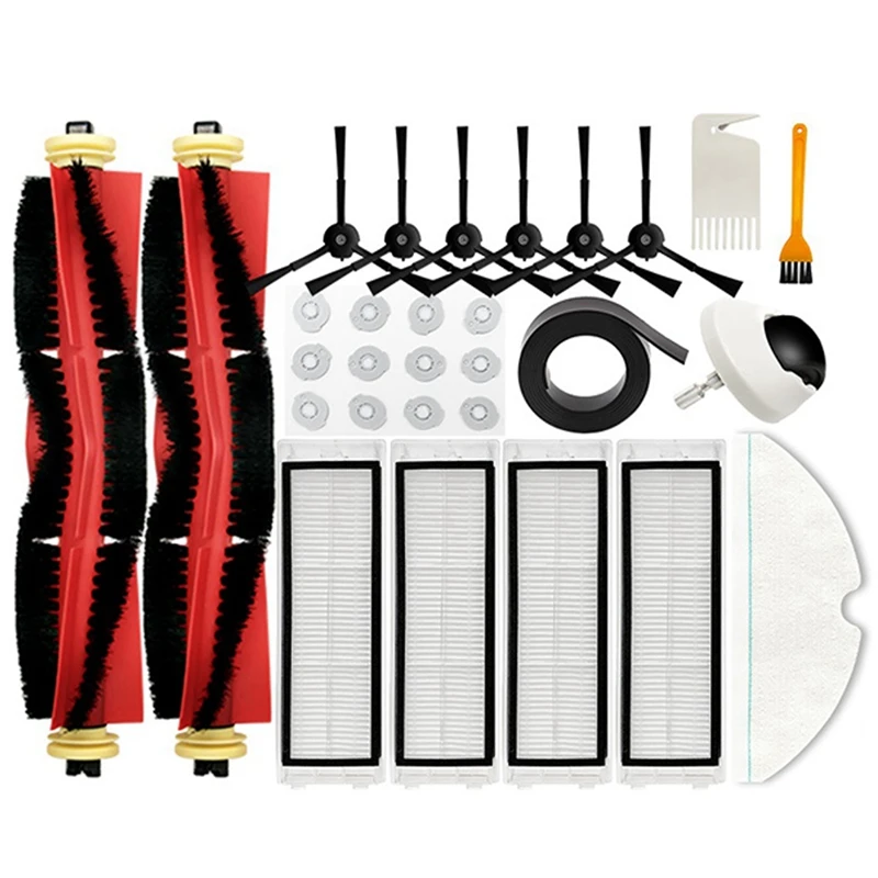 HEPA Filter Main Brush Mop Cloth Side Brush For Xiaomi Roborock T7pro T6 P50 S50 Vacuum Parts
HEPA Filter Main Brush Mop Cloth Side Brush For Xiaomi Roborock T7pro T6 P50 S50 Vacuum Parts