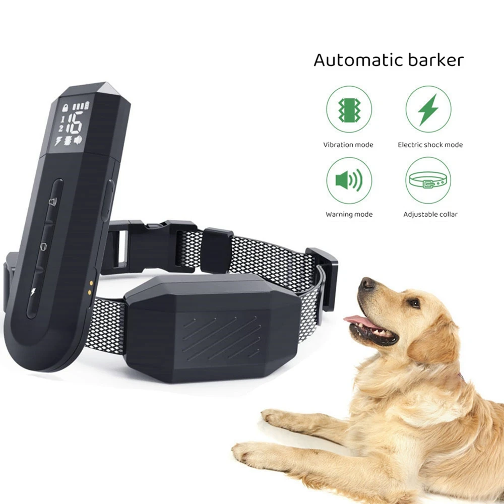Digital Dog Training Collar Waterproof Rechargeable Remote Control Pet with LCD Display for All Size Shock Vibration Sound
Digital Dog Training Collar Waterproof Rechargeable Remote Control Pet with LCD Display for All Size Shock Vibration Sound
