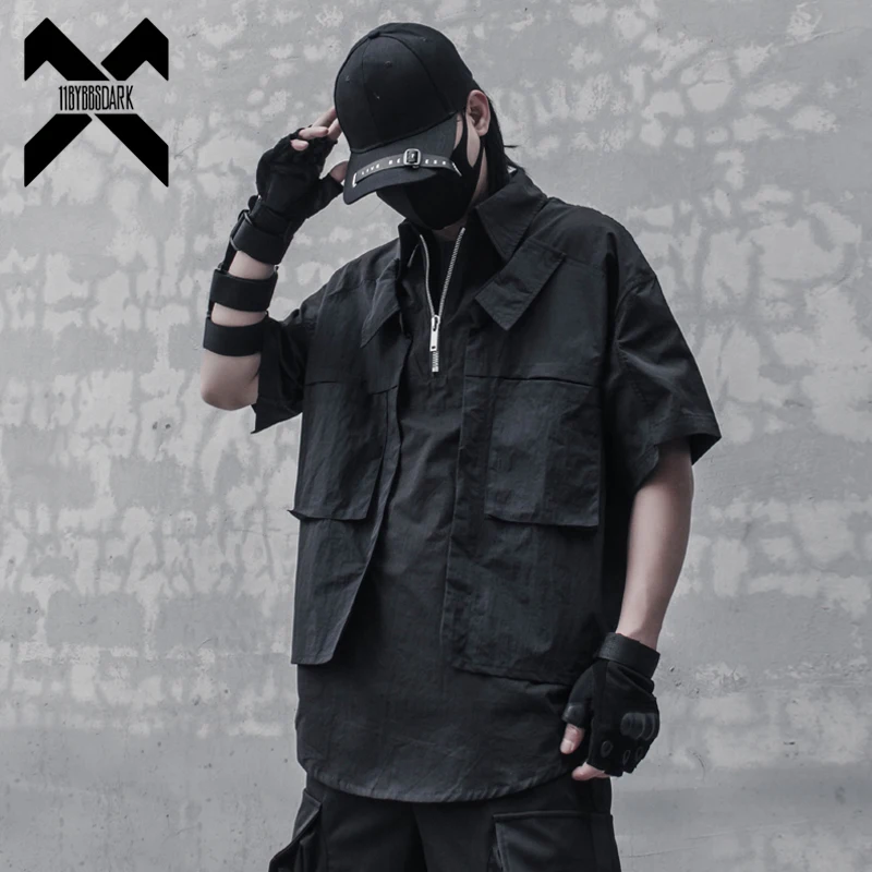 Рубашка хип-хоп Techwear для мужчин 2022 летняя тактическая Функциональная футболка с коротким рукавом свободные рубашки в стиле Харадзюку Топы ...
Рубашка хип-хоп Techwear для мужчин 2022 летняя тактическая Функциональная футболка с коротким рукавом свободные рубашки в стиле Харадзюку Топы ...