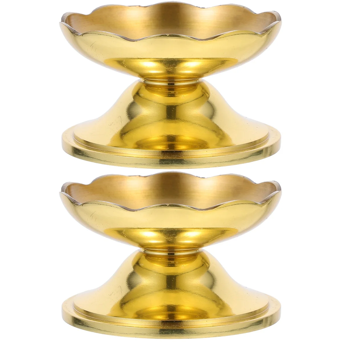 2 Decorative Stand Golden Cup Holder Votive Tealight Holders Oil Lamp Holder Tibetan Oil Lamp Holder
2 Decorative Stand Golden Cup Holder Votive Tealight Holders Oil Lamp Holder Tibetan Oil Lamp Holder