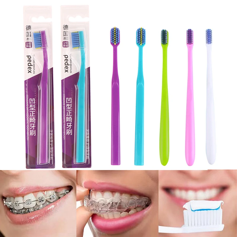 Sdotter 1PCS Clean Orthodontic Braces Adult Orthodontic Toothbrushes Dental Tooth Brush Soft Bristle Toothbrush For Oral Health
Sdotter 1PCS Clean Orthodontic Braces Adult Orthodontic Toothbrushes Dental Tooth Brush Soft Bristle Toothbrush For Oral Health