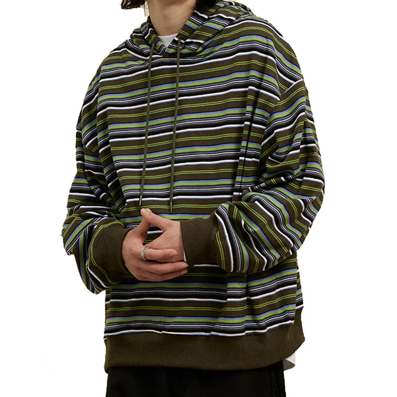 Farm4Far Unisex Striped Cotton Oversized Casual Hip Hop Fashion Long Sleeve Hoodies
Farm4Far Unisex Striped Cotton Oversized Casual Hip Hop Fashion Long Sleeve Hoodies