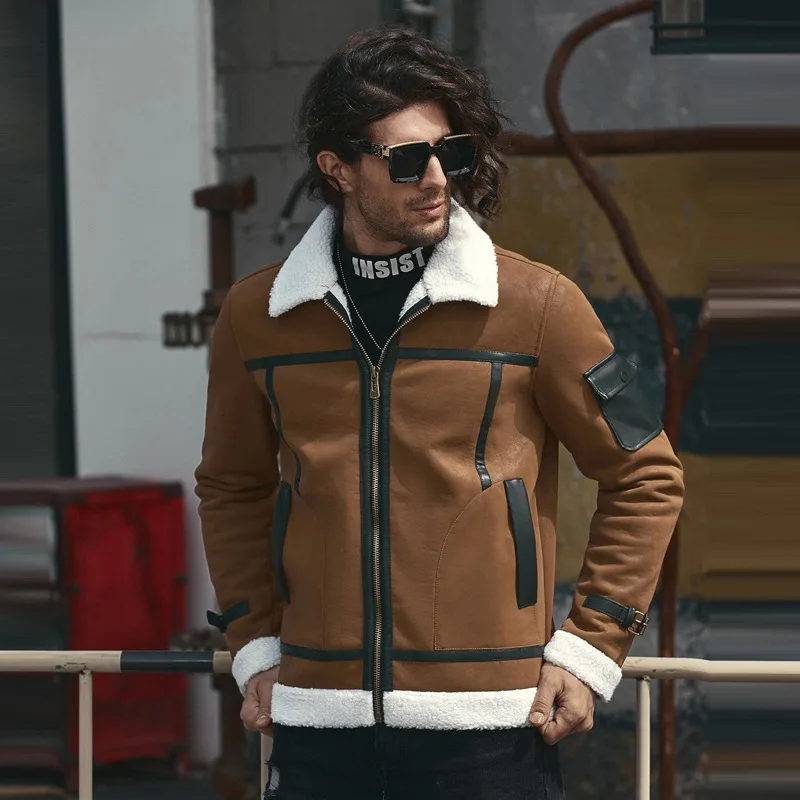 European size 2023fashion everything trend handsome high-end lapel plus velvet leather jacket men's fur one large size leather
European size 2023fashion everything trend handsome high-end lapel plus velvet leather jacket men's fur one large size leather