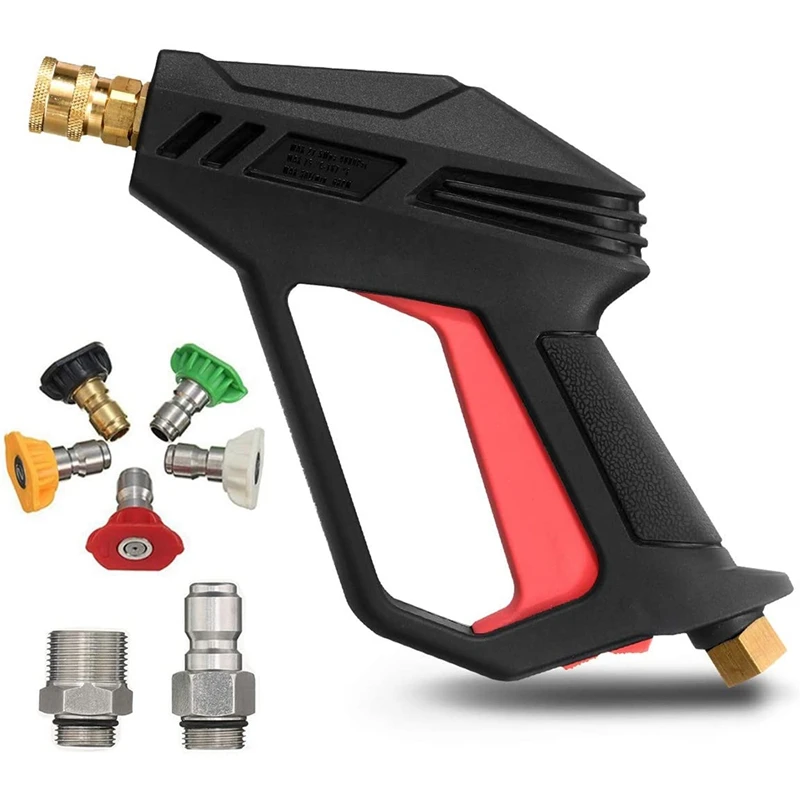 Pressure Washer 4000 PSI Upgrade Version Car Power Washer with M22-14 mm and 3/8 inch Quick Inlet Connector
Pressure Washer 4000 PSI Upgrade Version Car Power Washer with M22-14 mm and 3/8 inch Quick Inlet Connector