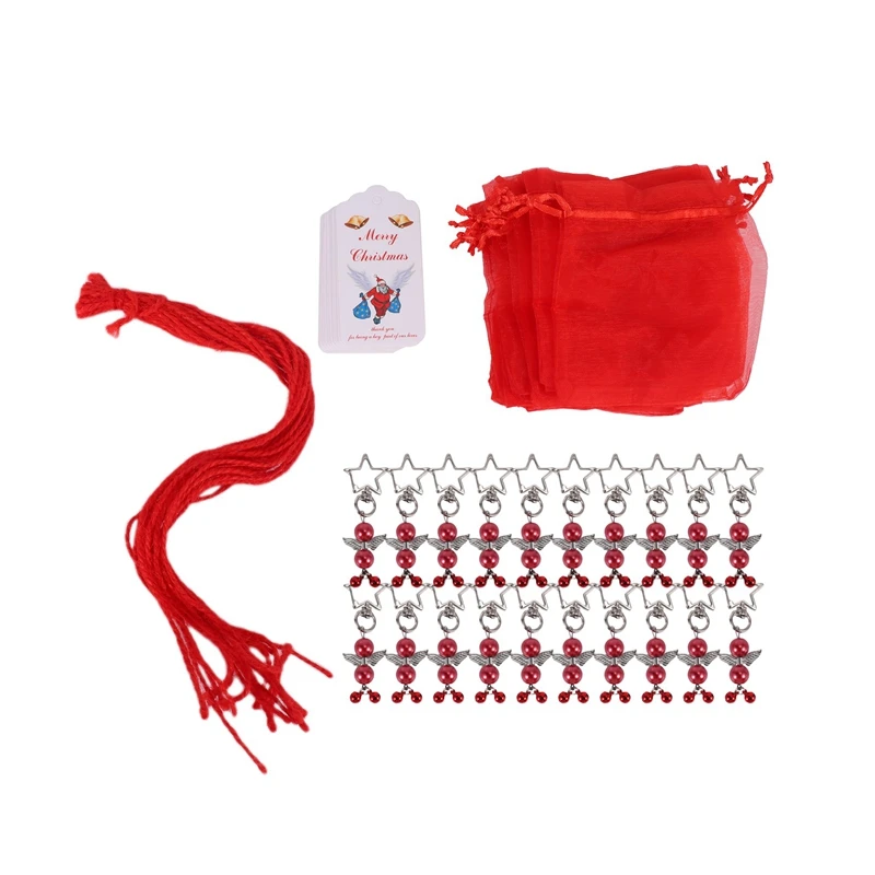 20PCS Bell Angel Star Buckle Christmas Decorative Gift Christmas Five Pointed Star Pendant Gift Bag Set
20PCS Bell Angel Star Buckle Christmas Decorative Gift Christmas Five Pointed Star Pendant Gift Bag Set