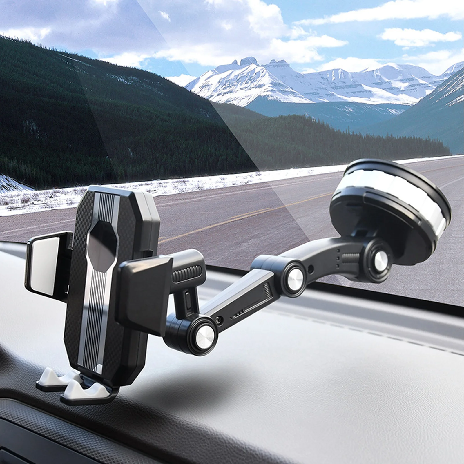 360° Cell Phone Holder For Car Dashboard Universal Suction Cup Type Windshield Car Phone Mount Desk Stand Black Carrier Bracket
360° Cell Phone Holder For Car Dashboard Universal Suction Cup Type Windshield Car Phone Mount Desk Stand Black Carrier Bracket