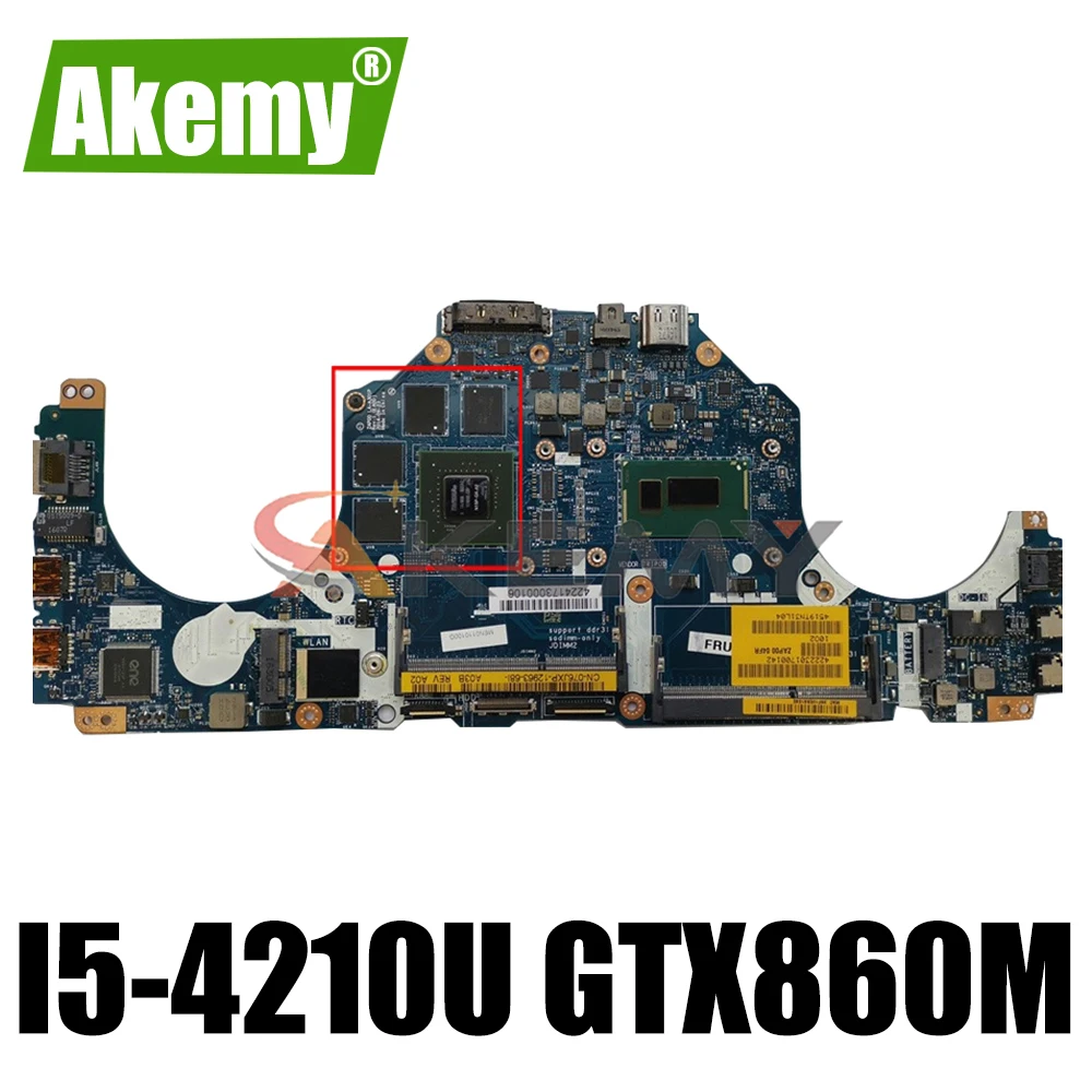 Akemy CN-076JXP 076JXP 76JXP For Dell Alienware 13 Laptop Motherboard I5-4210U GTX860M 2GB LA-A301P Mainboard 100% tested
Akemy CN-076JXP 076JXP 76JXP For Dell Alienware 13 Laptop Motherboard I5-4210U GTX860M 2GB LA-A301P Mainboard 100% tested