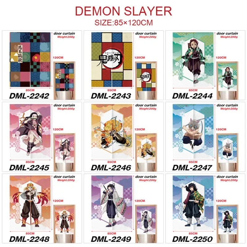 Home Kitchen Door Curtain Anime Printing Demon Slayer Curtain Tapestry Home Decoration
Home Kitchen Door Curtain Anime Printing Demon Slayer Curtain Tapestry Home Decoration