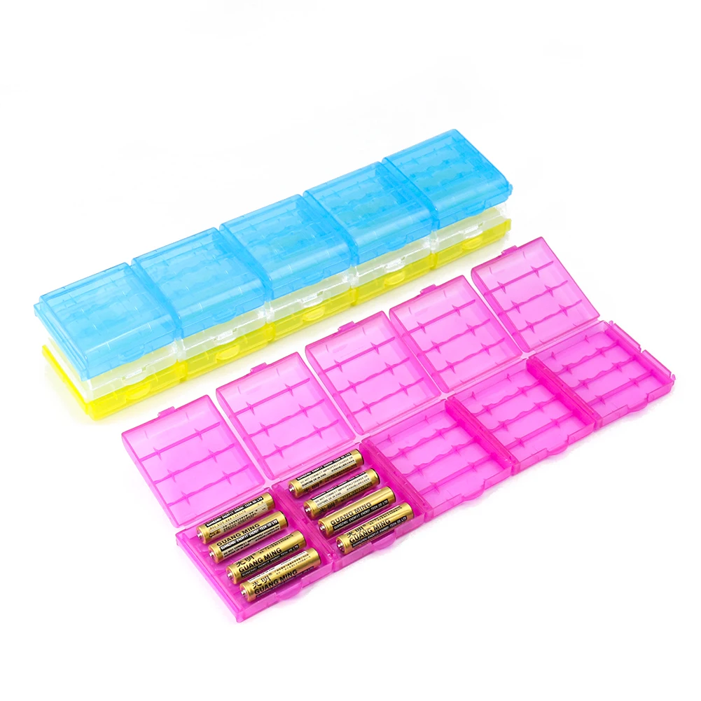 1PC 20 Slots Plastic Battery Storage Boxes Organizer Container Case Cover Holder for 20X AA AAA Battery
1PC 20 Slots Plastic Battery Storage Boxes Organizer Container Case Cover Holder for 20X AA AAA Battery