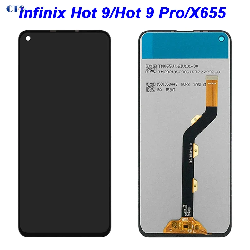 6,6 "Оригинальный ЖК-дисплей для Infinix Hot 9 X655,X655C,X655D дисплей для Infinix Hot 9 Pro X655F сенсорный дигитайзер Запасные части
6,6 "Оригинальный ЖК-дисплей для Infinix Hot 9 X655,X655C,X655D дисплей для Infinix Hot 9 Pro X655F сенсорный дигитайзер Запасные части