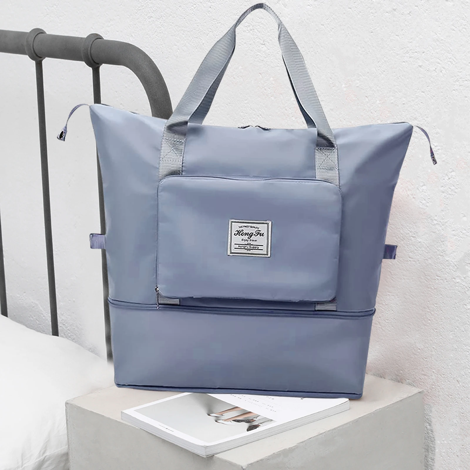 Travel Bag Large Capacity Folding Sports Bag Oxford Extra Expansion Women Storage Bag Luggage Strap Wearproof Carry Bag
Travel Bag Large Capacity Folding Sports Bag Oxford Extra Expansion Women Storage Bag Luggage Strap Wearproof Carry Bag