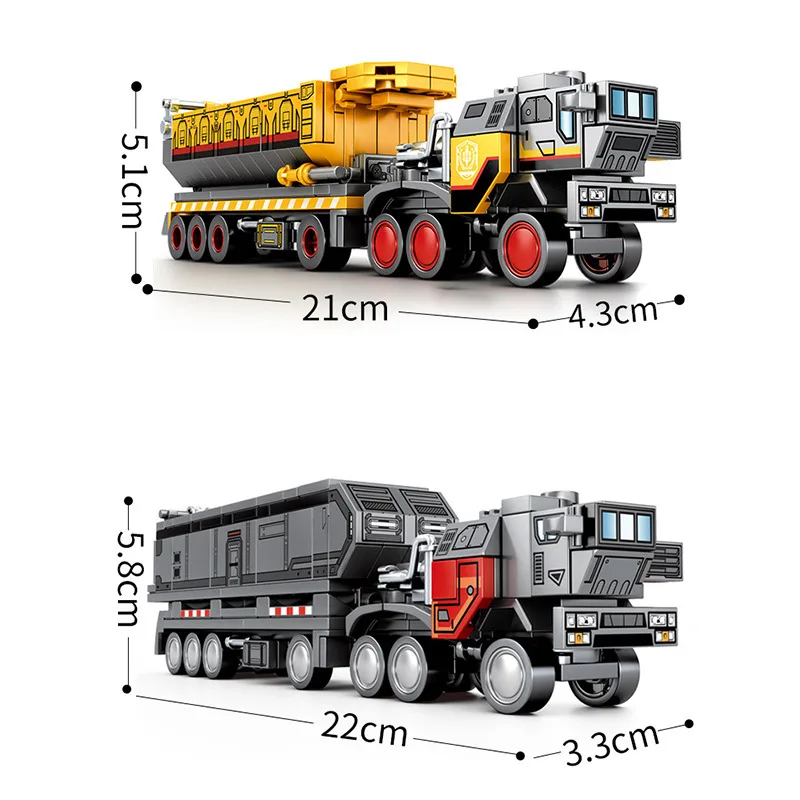 20cm Engineering Vehicle 107001-04 Wandering Earth Series Vehicle Model Children's Puzzle Assembled Small Particle Plastic Model
20cm Engineering Vehicle 107001-04 Wandering Earth Series Vehicle Model Children's Puzzle Assembled Small Particle Plastic Model