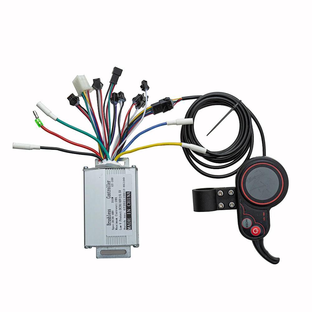 36V/48V 350W Bldc Electric Scooter Controller E-Bike Brushless Speed Driver And Gt-100 Lcd Display One Set
36V/48V 350W Bldc Electric Scooter Controller E-Bike Brushless Speed Driver And Gt-100 Lcd Display One Set