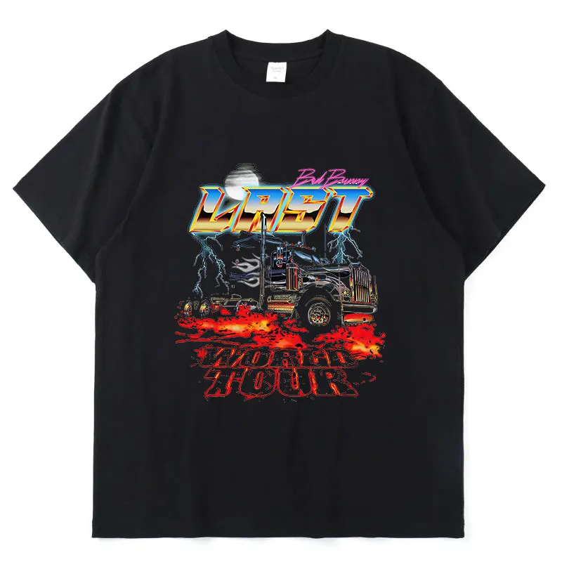 Rapper Bad Bunny New American Fashion Simple Print Summer Short Sleeve Loose Sport ManT-shirt Oversized Simple Trend 2022
Rapper Bad Bunny New American Fashion Simple Print Summer Short Sleeve Loose Sport ManT-shirt Oversized Simple Trend 2022