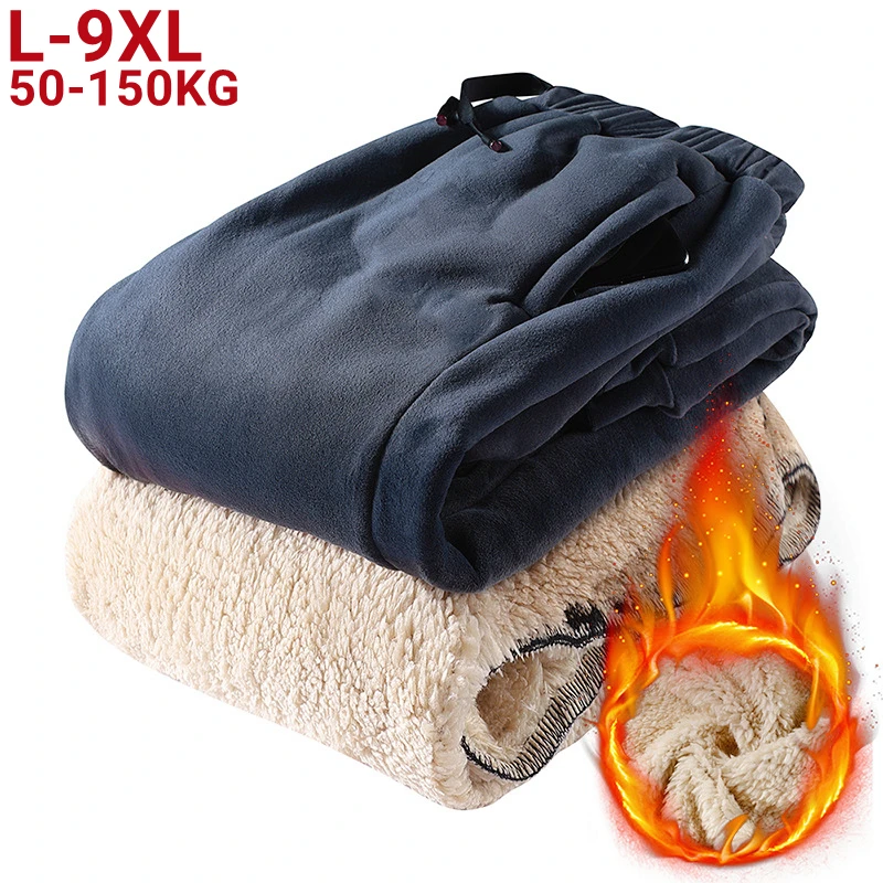 Large Size 9xl 8xl Winter Warm Sports Pants Men Casual Thicken Fleece Jogger Trackpants Men's Trousers Tactical Sweatpants Male
Large Size 9xl 8xl Winter Warm Sports Pants Men Casual Thicken Fleece Jogger Trackpants Men's Trousers Tactical Sweatpants Male