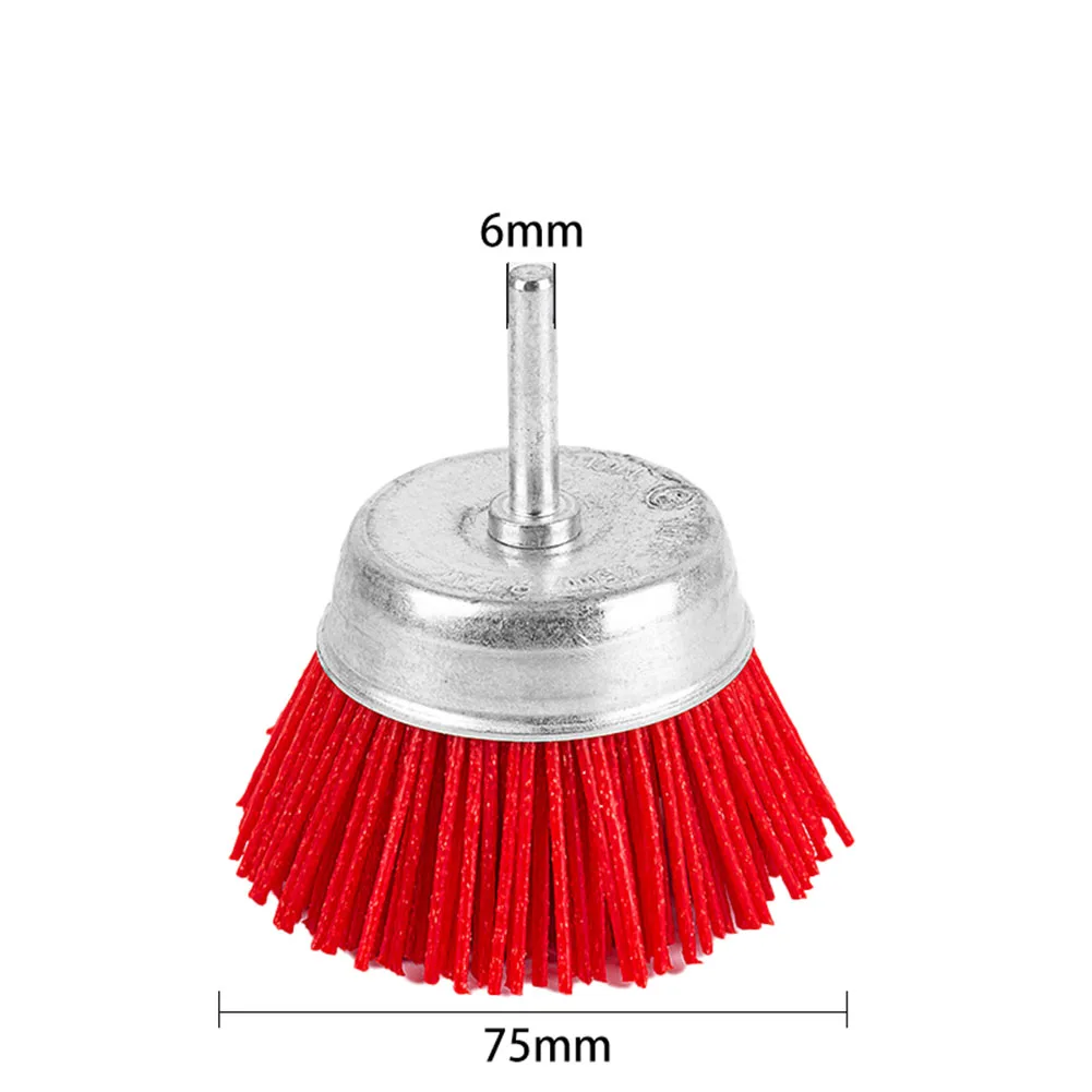 75mm Cup Nylon Abrasive Brush Wheel Polishing Wheel Angle Grinder Tool 6mm Shank Drill Brushes For Drill Dremel Tools Metal Rust
75mm Cup Nylon Abrasive Brush Wheel Polishing Wheel Angle Grinder Tool 6mm Shank Drill Brushes For Drill Dremel Tools Metal Rust