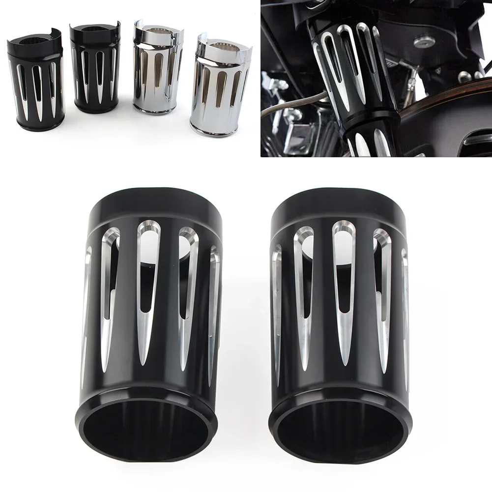 Motorcycle CNC Fork Boot Slider Covers For Harley Touring Electra Street Road Glide King CVO FLHTKSE FLHR FLHX FLHTK 2014-2022
Motorcycle CNC Fork Boot Slider Covers For Harley Touring Electra Street Road Glide King CVO FLHTKSE FLHR FLHX FLHTK 2014-2022