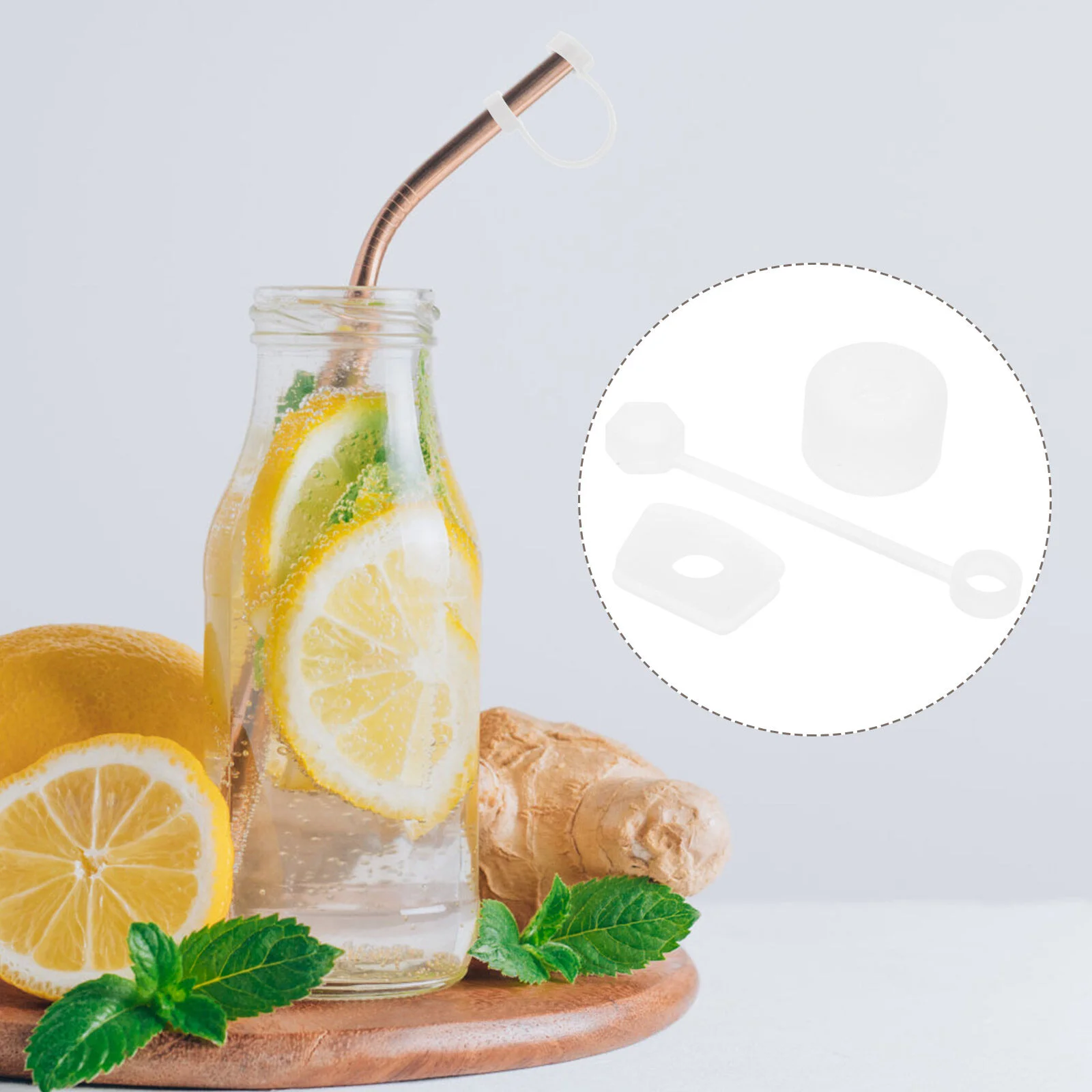 End Cap Reusable Straw Caps Silicone Protector Drinking Tips Covers Silica Gel Lid
End Cap Reusable Straw Caps Silicone Protector Drinking Tips Covers Silica Gel Lid