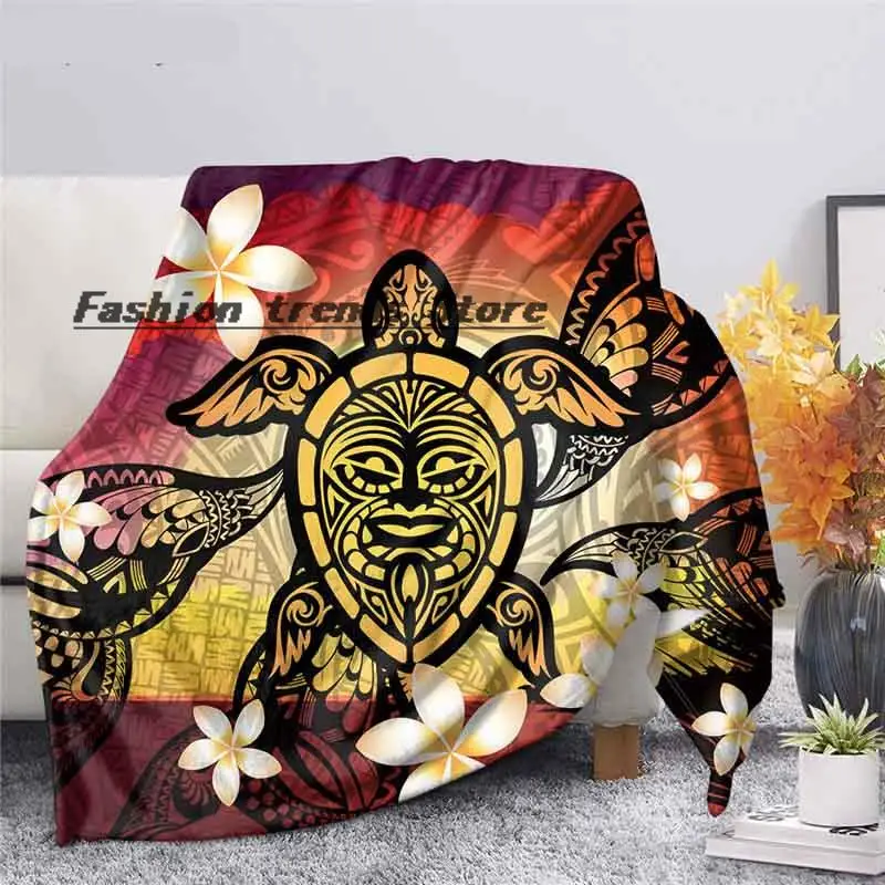 Polynesian Hawaii Turtle with Plumeria Print Sherpa Blanket for Bedroon Sofa Adults Fleece Throw Blanket Warm Quilts
Polynesian Hawaii Turtle with Plumeria Print Sherpa Blanket for Bedroon Sofa Adults Fleece Throw Blanket Warm Quilts