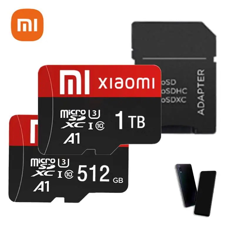 Micro TF SD Card Original XIAOMI Class 10 Mini TF Flash Card High Speed 16GB 32GB 64GB 128GB 256GB 512GB Memory Card For Phone
Micro TF SD Card Original XIAOMI Class 10 Mini TF Flash Card High Speed 16GB 32GB 64GB 128GB 256GB 512GB Memory Card For Phone