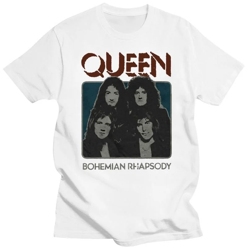 Queen Vintage Rock T-shirt Bohemian Rhapsody Group Queen Shirt Freddie Mercury2018 Fashion Short Sleeve
Queen Vintage Rock T-shirt Bohemian Rhapsody Group Queen Shirt Freddie Mercury2018 Fashion Short Sleeve