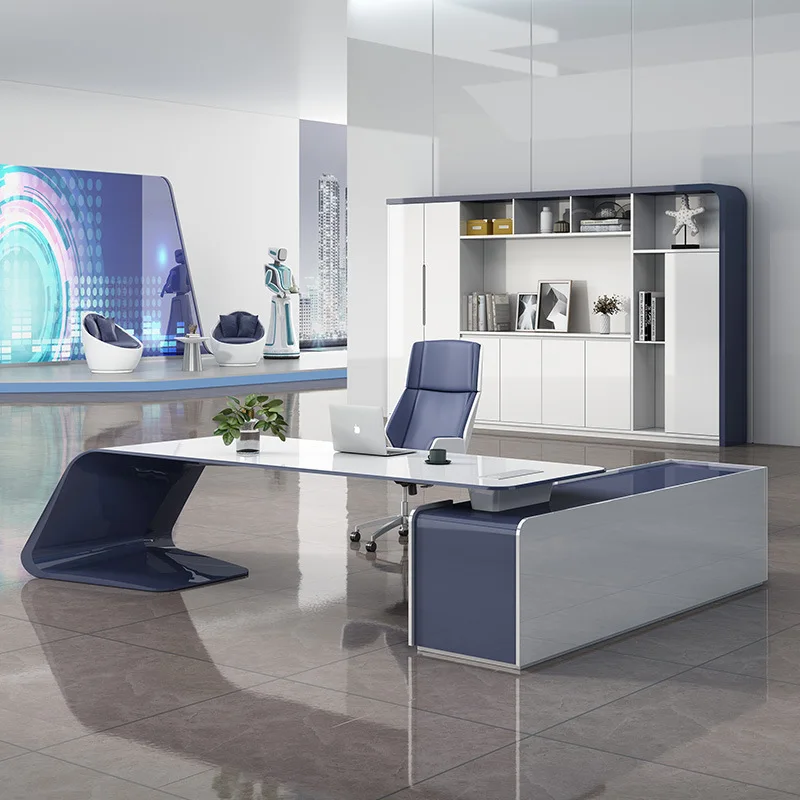 white executive Luxury office table with chair design Modern L Shaped work office Desk set Office furniture commercial furniture
white executive Luxury office table with chair design Modern L Shaped work office Desk set Office furniture commercial furniture