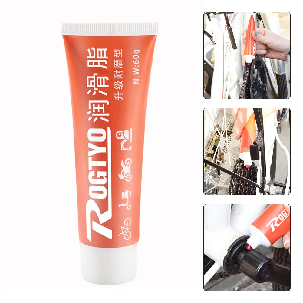 60g Bike Grease Bicycle Hub Headset Bearing Chain Bottom Bracket Lubricating Oil Bike Chain Maintenance Cycling Accessories
60g Bike Grease Bicycle Hub Headset Bearing Chain Bottom Bracket Lubricating Oil Bike Chain Maintenance Cycling Accessories
