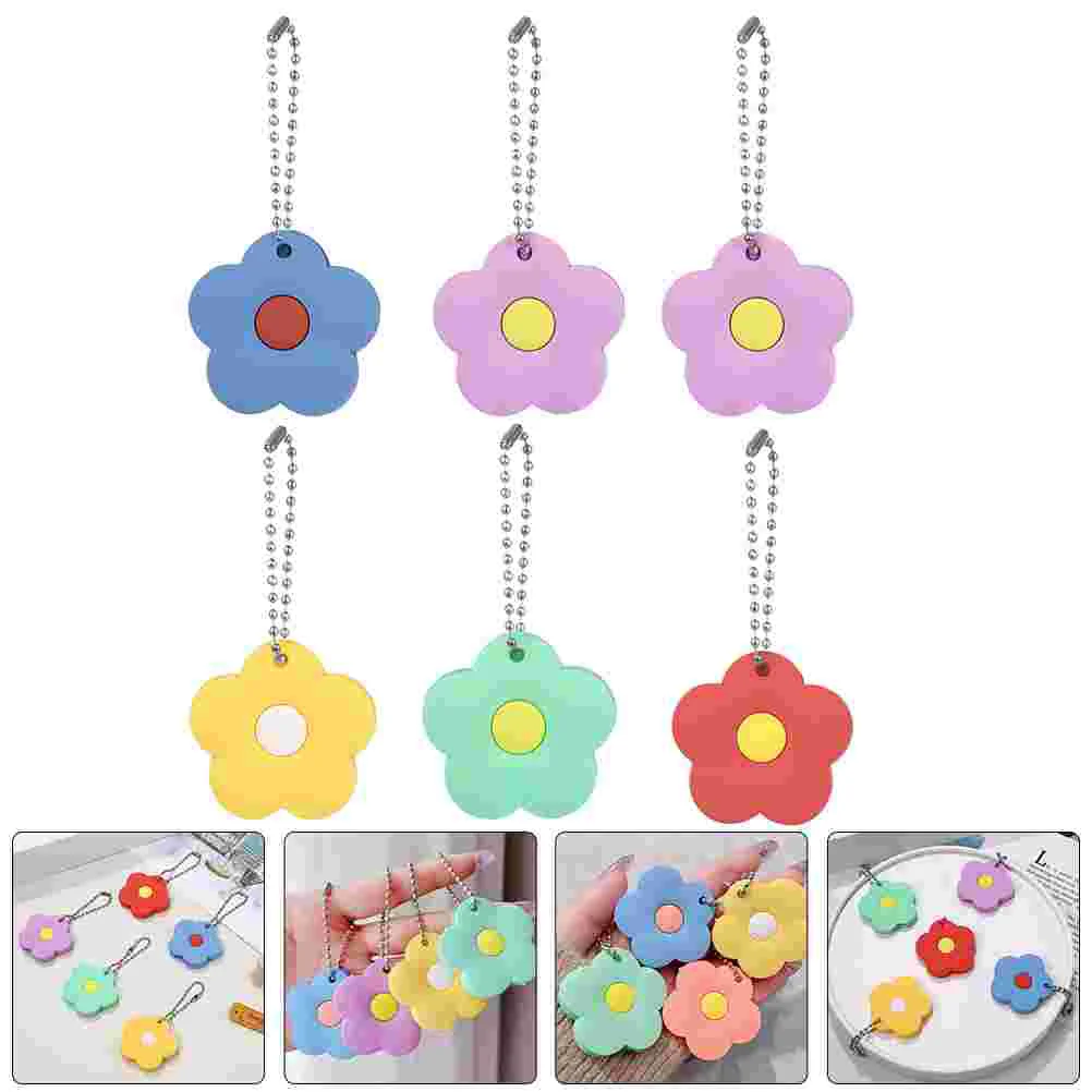 6 Pcs Protector Creative Silicone Flower Useful Unique Simple Practical Chic Protective Key Caps for House Key Car Key
6 Pcs Protector Creative Silicone Flower Useful Unique Simple Practical Chic Protective Key Caps for House Key Car Key