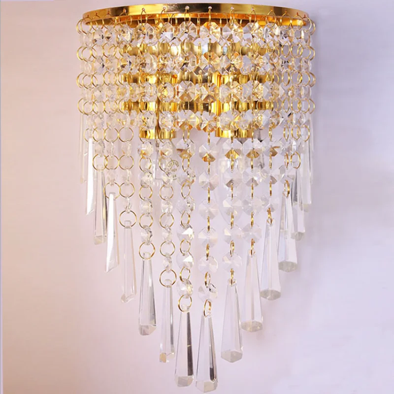 Crystal Wall Lamp Modern Simple Led Wall Sconce Light Fixtures Bedroom Living Room Bedside Lights K9 Crystal Porch Wall Lamp
Crystal Wall Lamp Modern Simple Led Wall Sconce Light Fixtures Bedroom Living Room Bedside Lights K9 Crystal Porch Wall Lamp