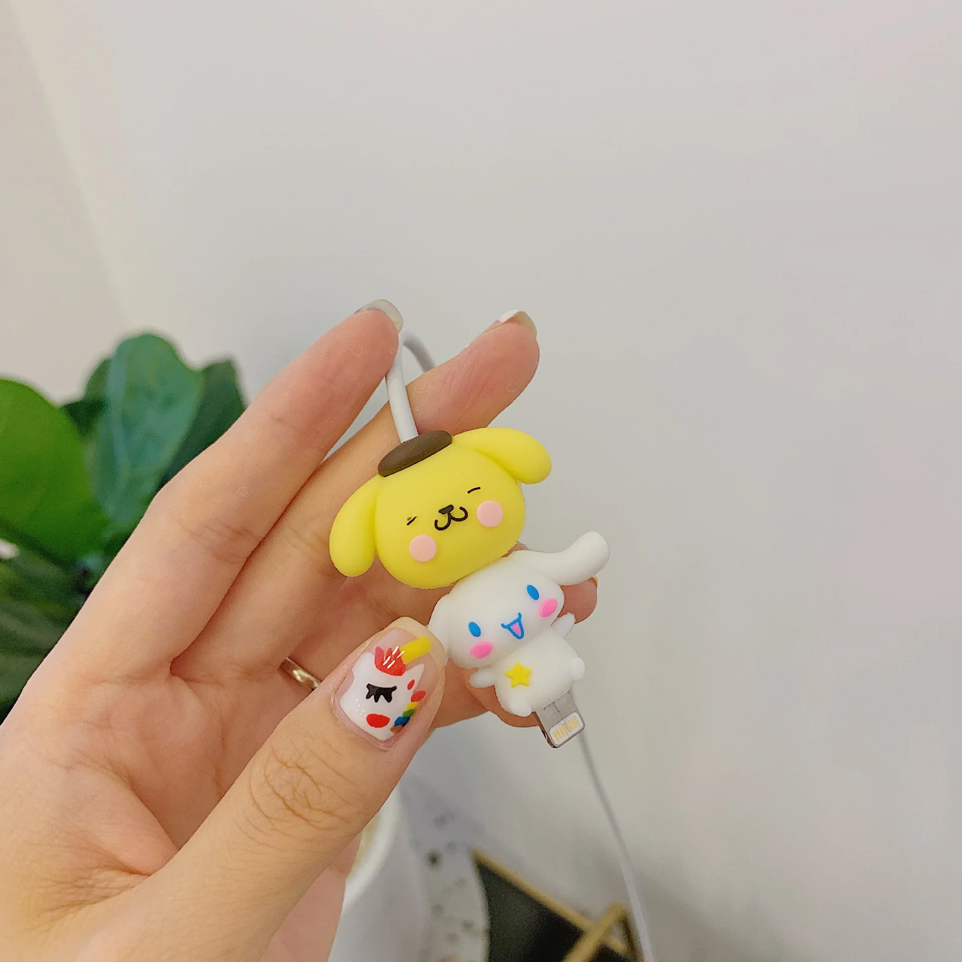 Cute Cartoon Sanrio Data Line Charging Line Protective Cover Kuromi MyMelody Cinnamorol Apple Data Line Head Protective Cover
Cute Cartoon Sanrio Data Line Charging Line Protective Cover Kuromi MyMelody Cinnamorol Apple Data Line Head Protective Cover