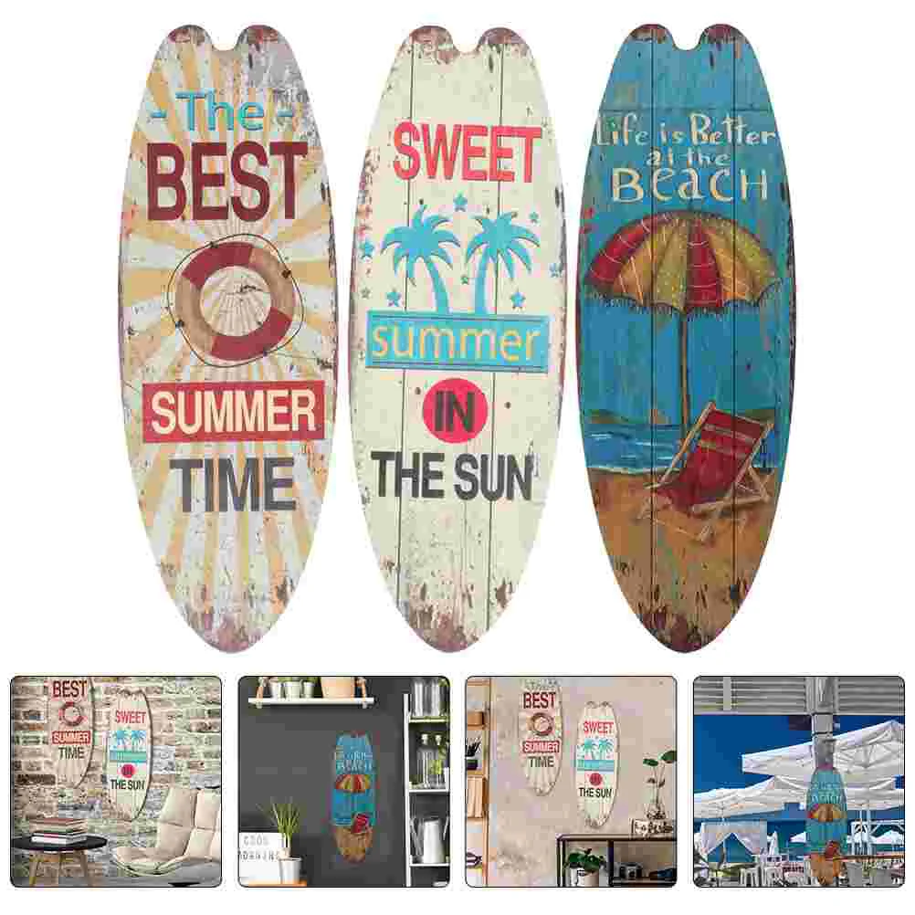 Surfboard Wooden Sign Hanging Decoration Vintage Party Summer Outdoor Plaque Home Coffee Shop
Surfboard Wooden Sign Hanging Decoration Vintage Party Summer Outdoor Plaque Home Coffee Shop