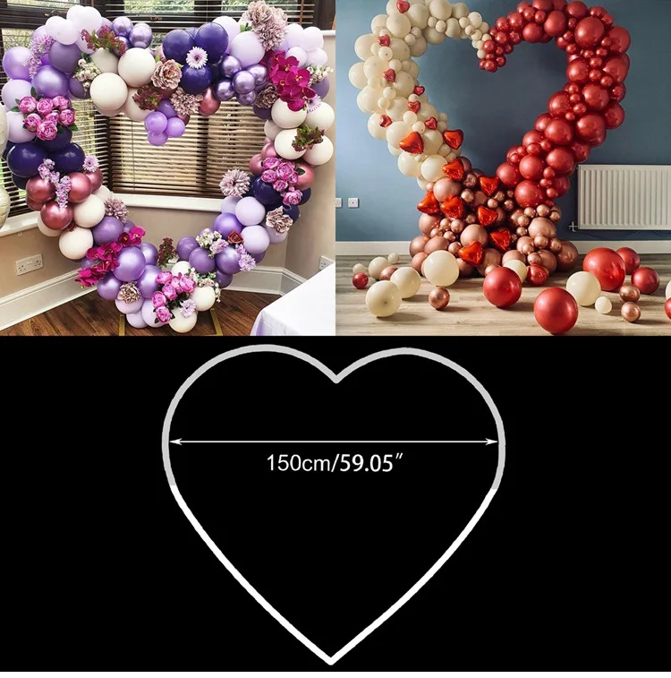Heart DIY Balloon Holder Balloon Support Kit Wedding Birthday Party Backdrop Decor Balloon Accessories Column Base Display Stand
Heart DIY Balloon Holder Balloon Support Kit Wedding Birthday Party Backdrop Decor Balloon Accessories Column Base Display Stand