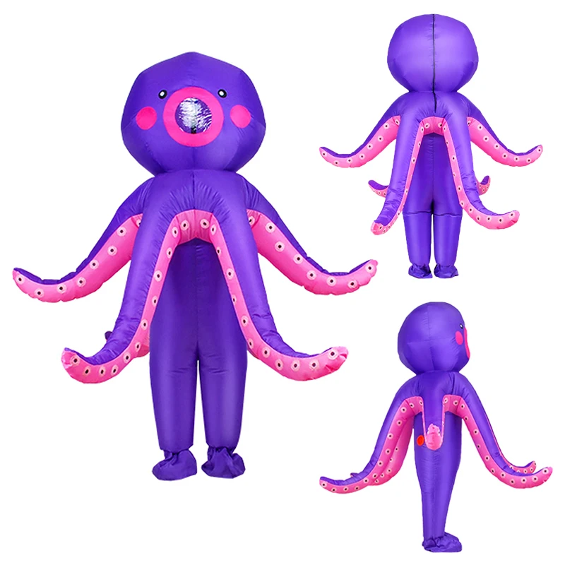 Adults Kids Inflatable Octopus Clothes Cartoon Ocean Animals Puppet Costume Halloween Xmas Party Cosplay Fancy Dress Parade Suit
Adults Kids Inflatable Octopus Clothes Cartoon Ocean Animals Puppet Costume Halloween Xmas Party Cosplay Fancy Dress Parade Suit