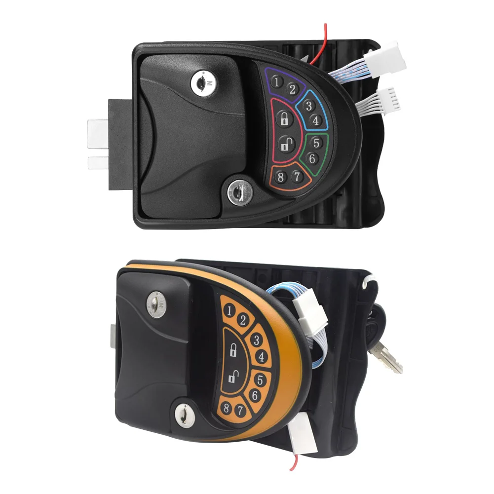 RV Keyless Entry Door Lock Latch Handle Motorhome Boat RV Cabinet Drawer Lock with Deadbolt Integrated Keypad Fob
RV Keyless Entry Door Lock Latch Handle Motorhome Boat RV Cabinet Drawer Lock with Deadbolt Integrated Keypad Fob