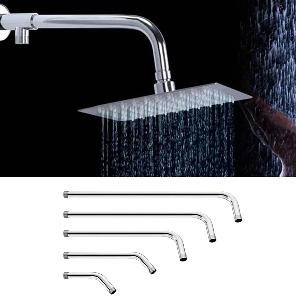 Stainless Steel Shower Head Extension Arm Straight Angled Extra Hose Pipe Shower Wall Mounted Tube Rainfall Shower Head Arm
Stainless Steel Shower Head Extension Arm Straight Angled Extra Hose Pipe Shower Wall Mounted Tube Rainfall Shower Head Arm